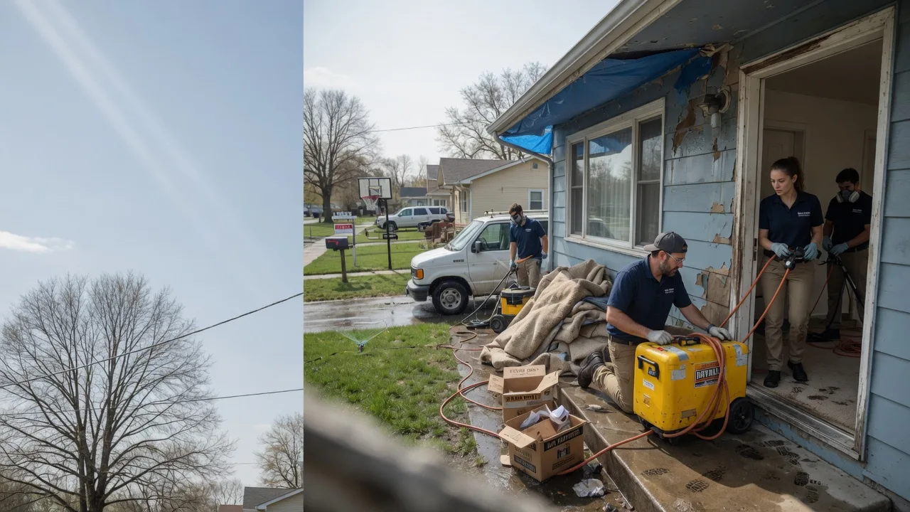 Basement Flood Cleanup in Nolanville, TX near me